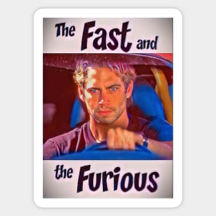 Paul Walker Sticker